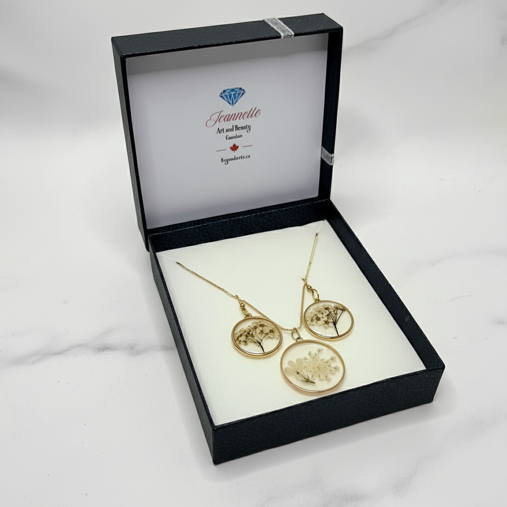 Jasmine Flower Set (3-piece set)